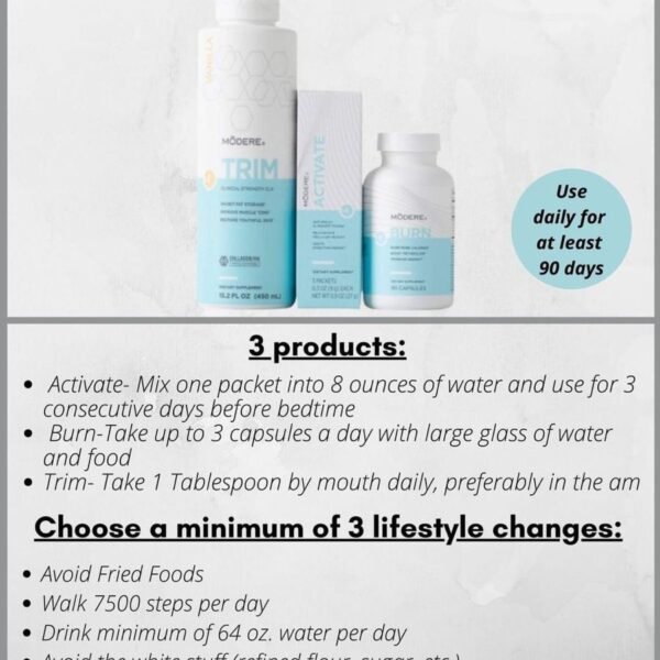 Modere Lean Body System NZ — Shape Burn Activate bundle