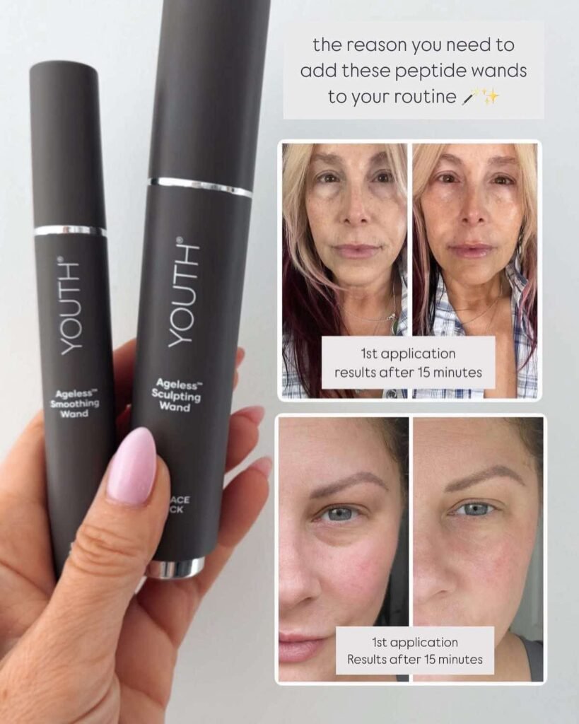 shaklee youth face wands peptides