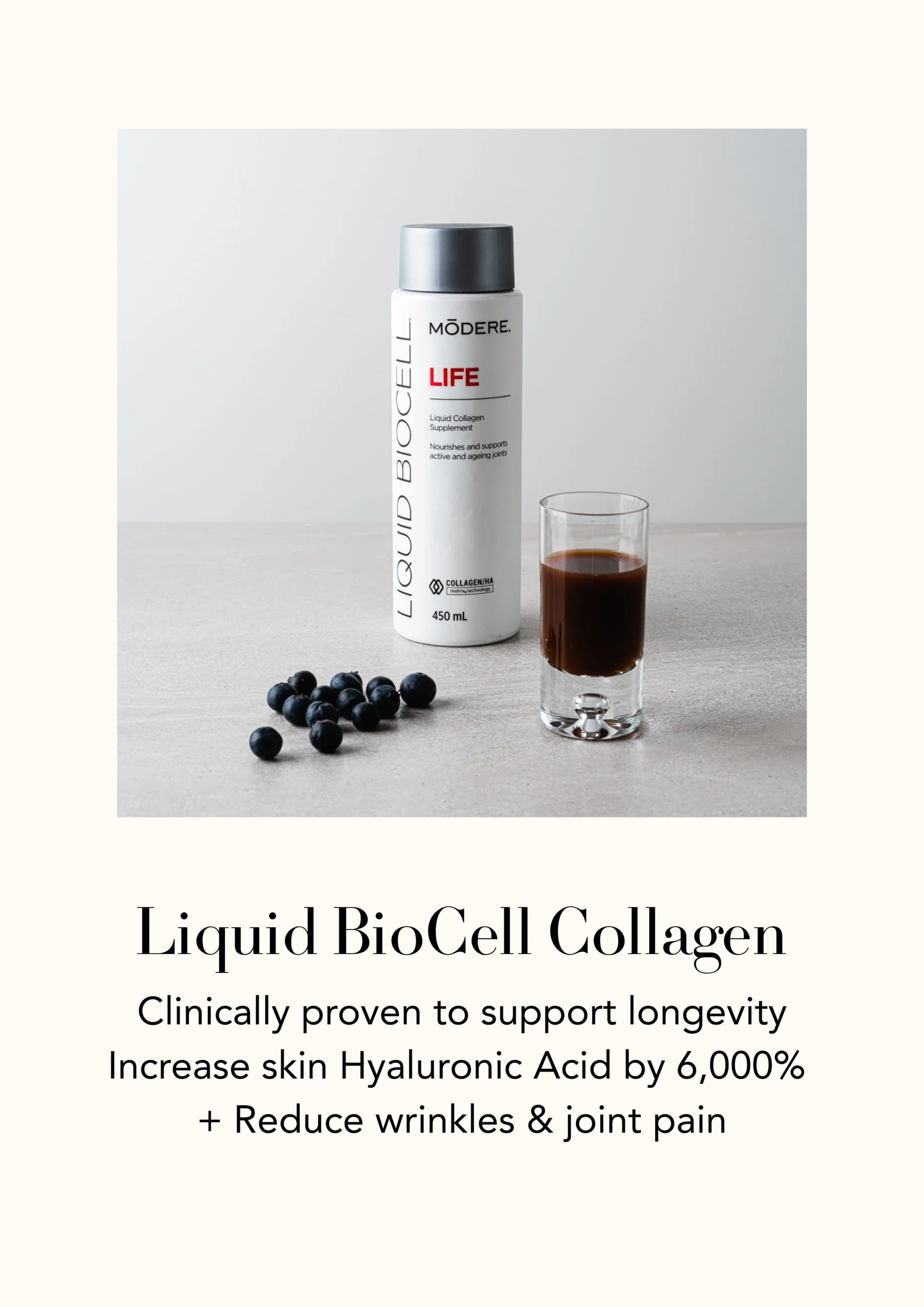 LIFE Liquid BioCell Collagen - Shaklee NZ Modere Liquid BioCell NZ — collagen supplement New Zealand