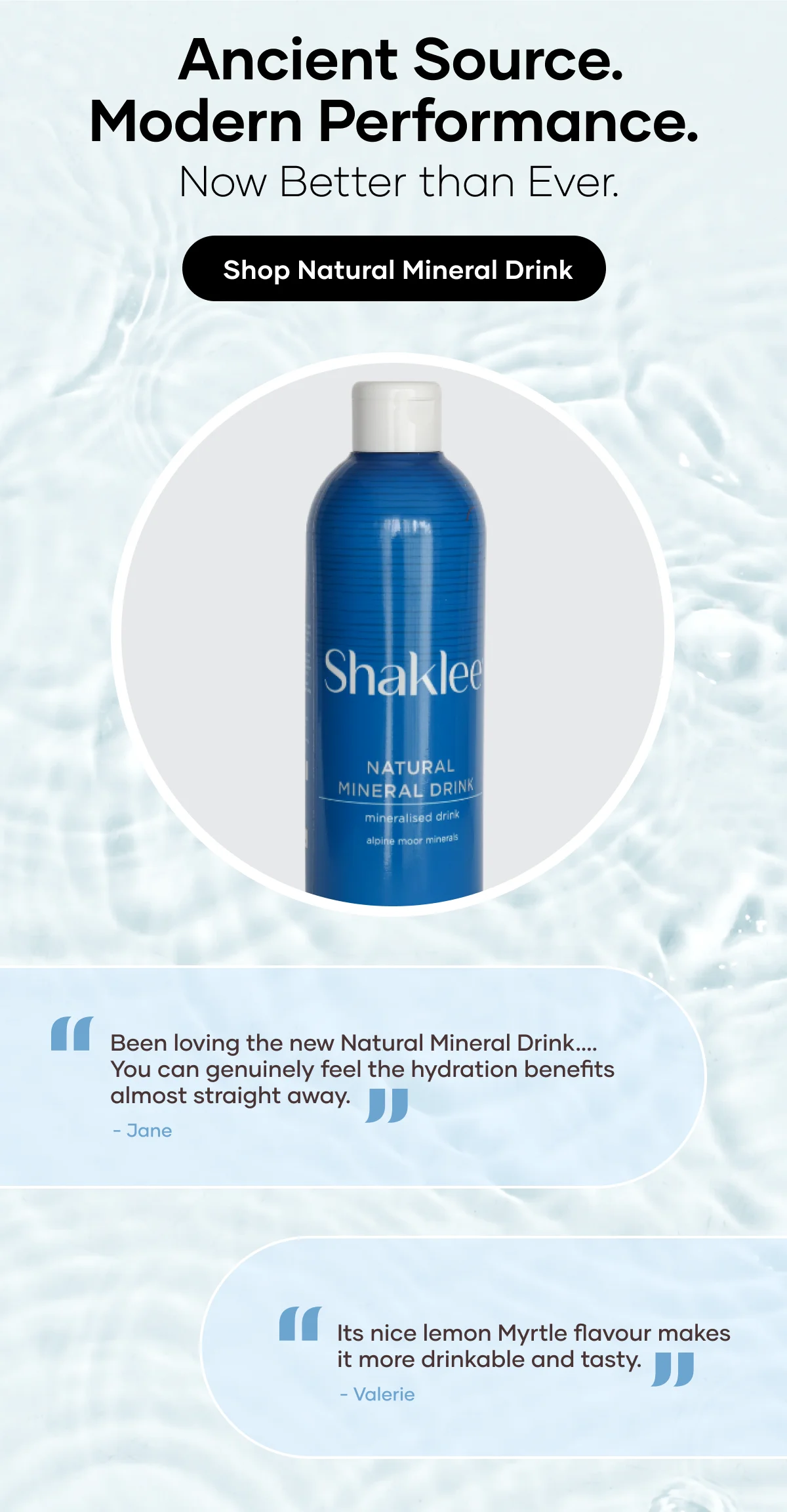 Natural Mineral Drink new - Shaklee NZ Shaklee Natural Mineral Drink NZ — mineral supplement 500ml