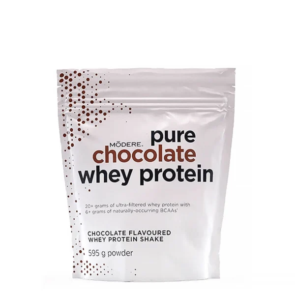Modere Chocolate Whey Protein NZ — BCAAs lean muscle 595g