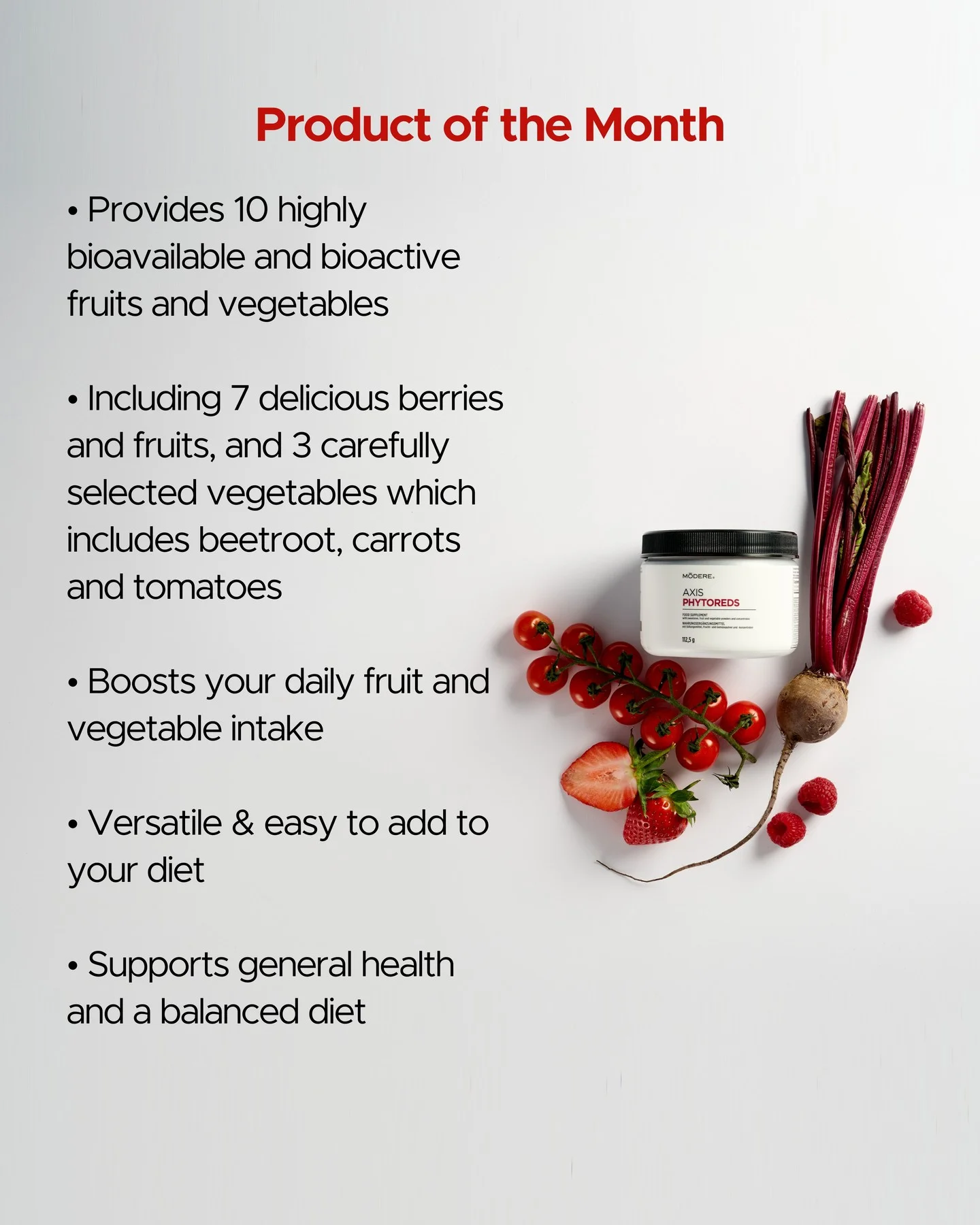 phytoreds - Shaklee NZ Modere PhytoReds NZ — 10 red superfoods powder 112g