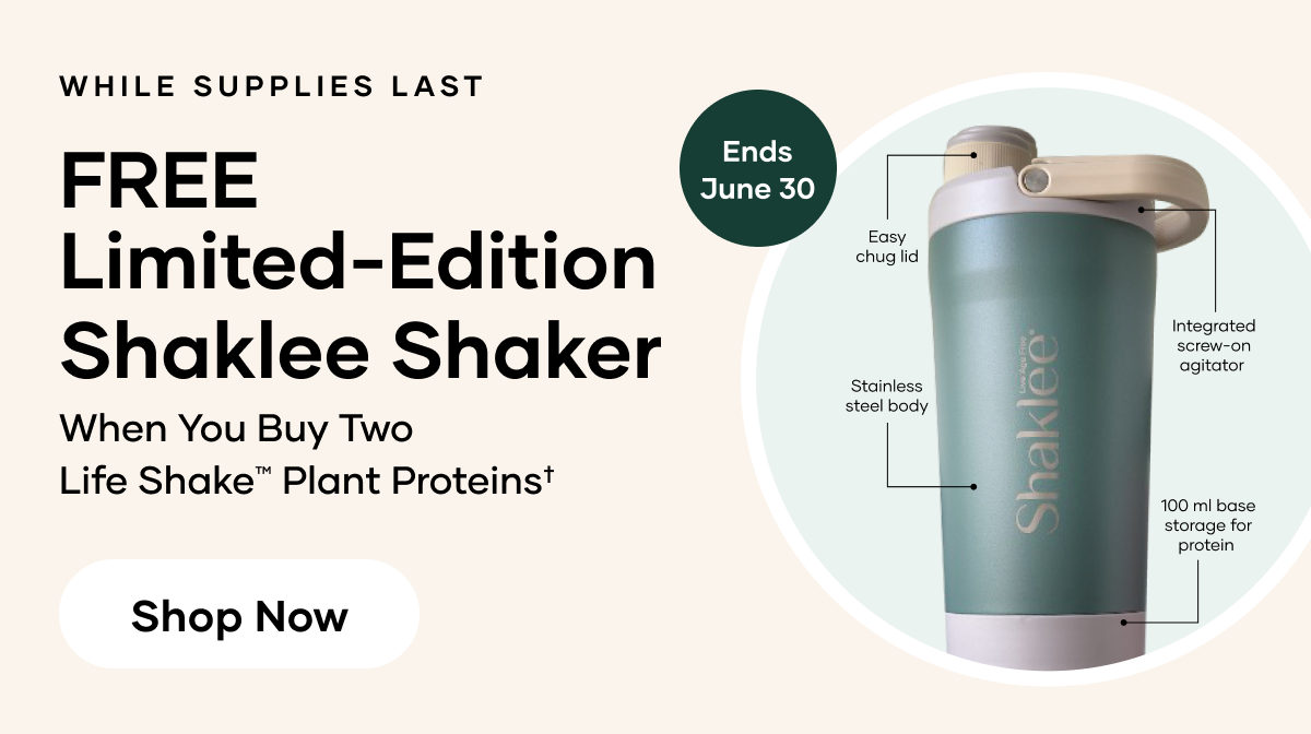 Shaklee Life Shake™ Plant Protein Essential Nutrition Shaklee Vegan 2 - Shaklee NZ